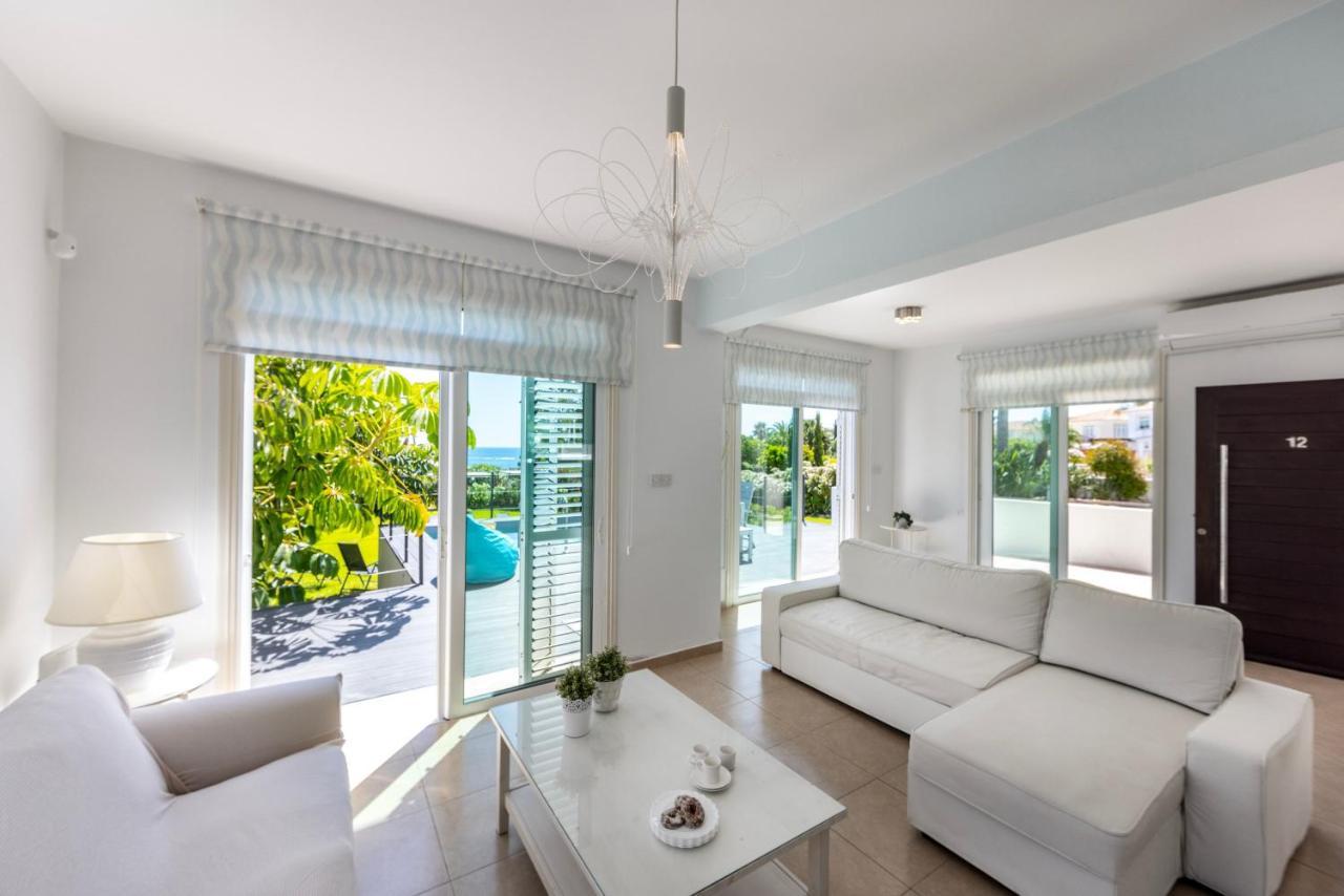 Protaras Sunrise Zen Seafront Villa Exterior foto